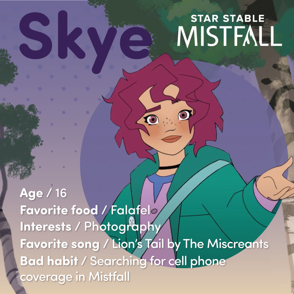 Character bios - Star Stable: Mistfall - Star Stable Entertainment